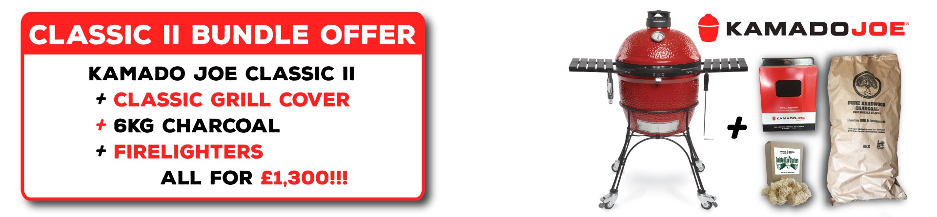 Embers Bristol Kamado Joe Bundle DEAL
